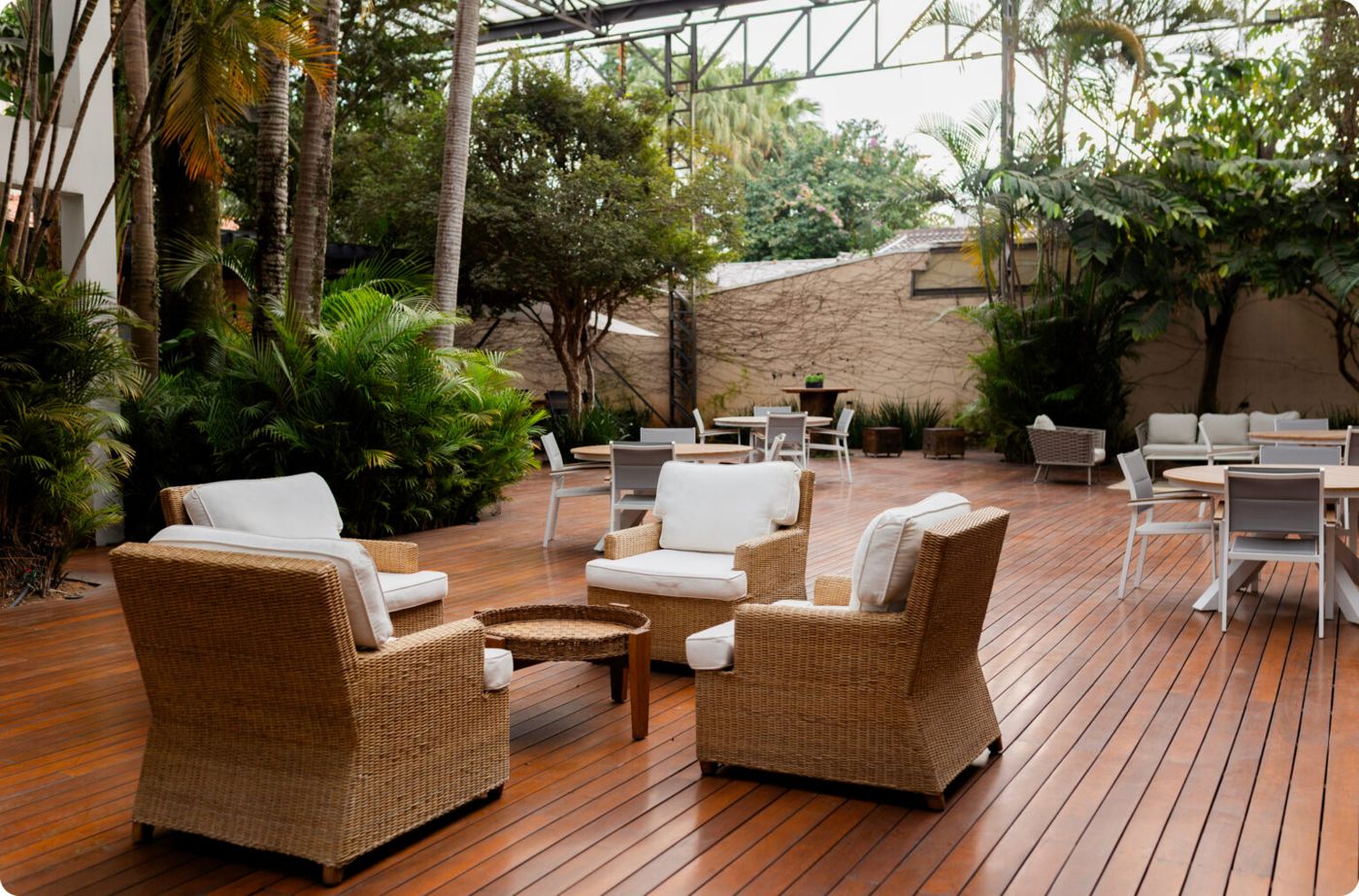 Deck da Casa Loane